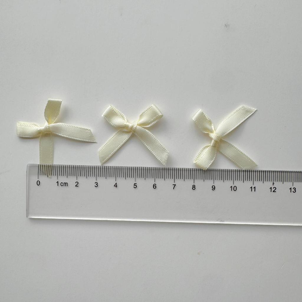 0.6CM Polyester Ribbon Bow - Small Bow Accessories
