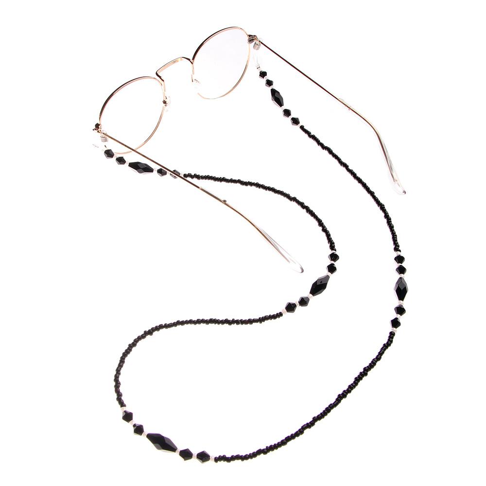 

Women Black Acrylic Eyeglass Chains Chains Eyewear Cord Glasses Rope чорний