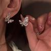 Ragyogó~ Teljes Gyémánt Pillangó Fülbevaló Niche Design Érzék Prémium Fülbevaló Év Áramlat Fülbevaló Női Nyári
