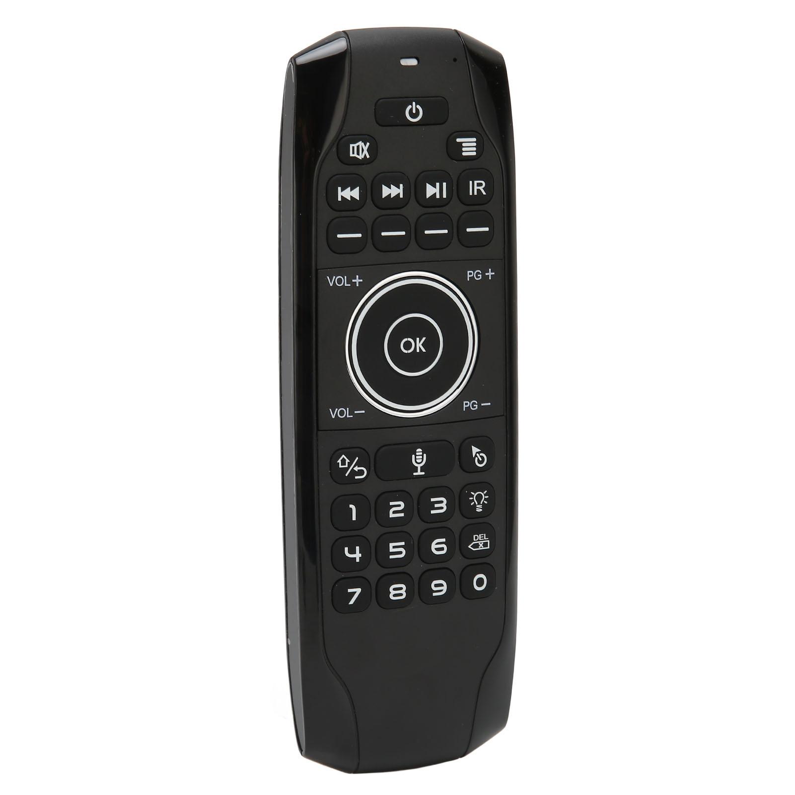 

Голосовой пульт дистанционного управления с подсветкой, двухсторонний беспроводной пульт дистанционного управления 2.4G для дома G7V