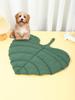 Leaf-Shaped Four Seasons Pet Mat - Bite-Resistant Cat & Dog Bed