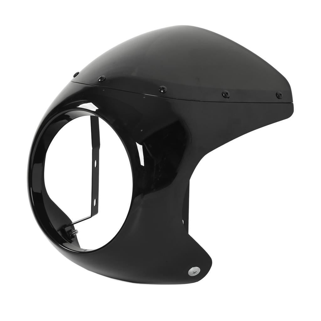 7in Motorcycle Headlight Fairing Smooth Surface Aging Resistant Universal Fit for Round Headlights Motorbike
