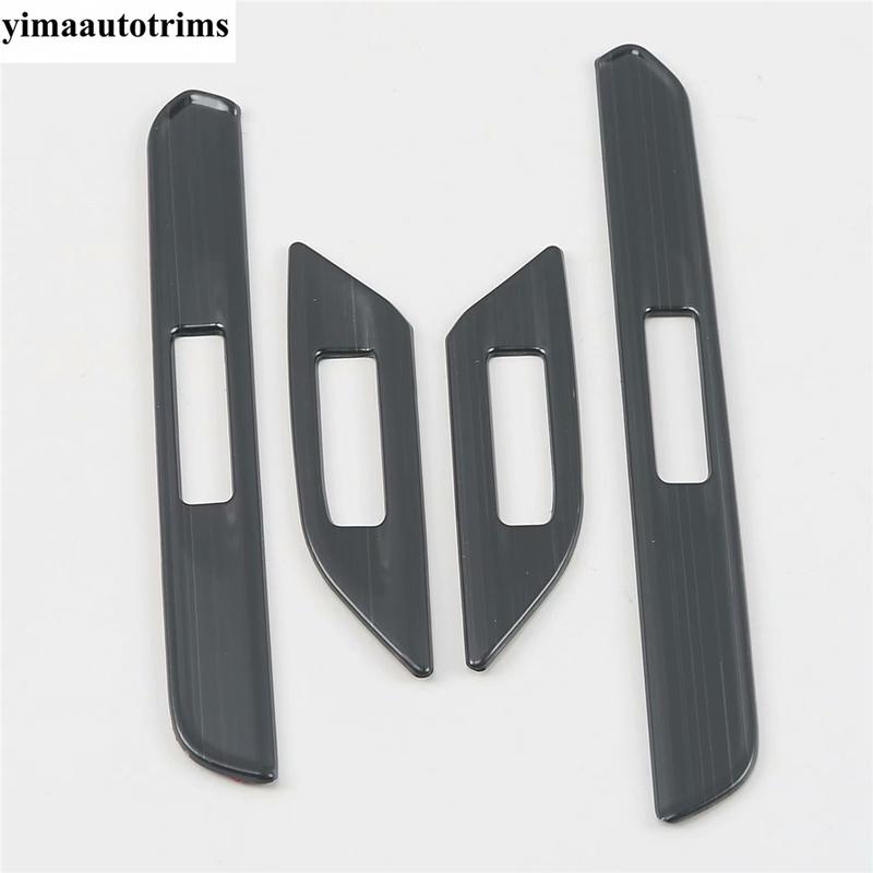 Dashboard Central Control Panel Strip Air AC Vent Cover Trim For Volkswagen T-Roc T Roc 2018 - 2025 Car Accessories Interior Kit