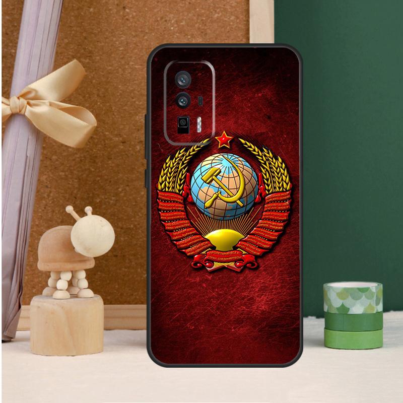 Vintage USSR CCCP Case For Xiaomi 17 Pro Max 13T 14T 15T 14 15 Ultra POCO F8 Ultra F7 F5 F6 X5 X6 X7 Pro Cover