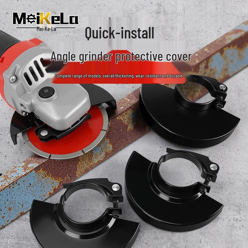 Protezione antipolvere a sgancio rapido per smerigliatrice angolare per dischi da taglio da 100/115 mm