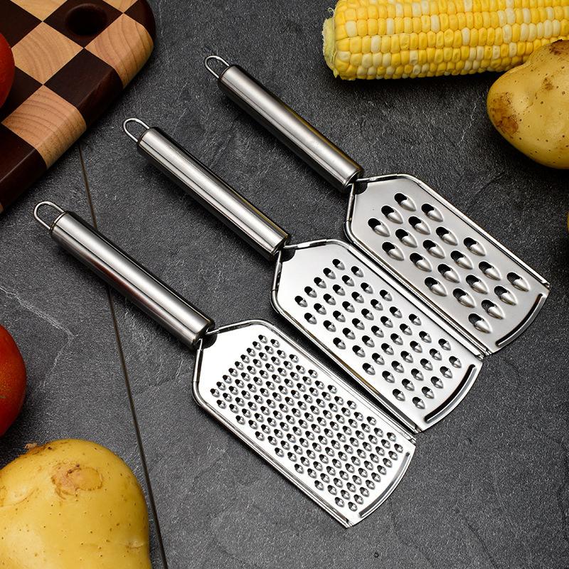 Stainless Steel Handheld Cheese Grater Multi-Purposekitchen Food Graters For Chocolate Butter Fruit Vegetable Kitchen Items