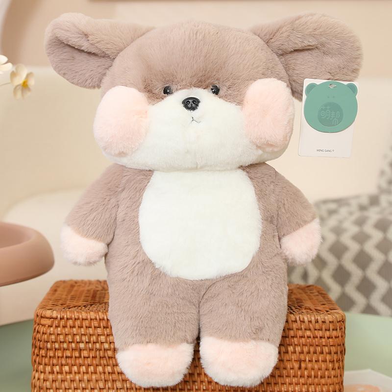 Kawaii Bunny Cat Dog Plush Toys Soft Animal Frog Bear Shiba Inu Rabbit Baby Appease Doll Stuffed Pillow Birthday Gift Present