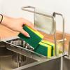 1 szt. Teleskopowy ociekacz, zlew kuchenny, ściereczki, gąbki do mycia naczyń, przechowywanie, wielofunkcyjna półka