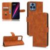T-Mobile Revvl 6 5G Flip Leather Wallet Case with Card Slot Holder