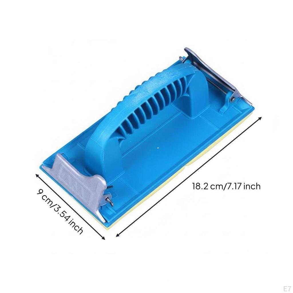 Sanding Paper Holder Portable Manual Block Lightweight Wall Polishing Tool for Carpenters,