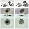 Portable Stainless Steel Sink Overflow Covers Round Replacement Sink Hole Cover Tub Drain Stopper Kitchen Bathroom Supplies