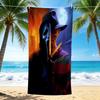 1Pc Nightmare Elm Street Beach Towel Quick Dry Multiuse For Beach Pool Gym Yoga Home Travel Christmas Halloween Xmas Gift N1184