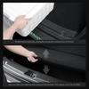 LUCKEASY Rear Bumper Guard for Tesla Model Y Juniper 2025 2026 Rear Trunk Bumper Guard Sill Cover Protector for Model Y Accessories TPE Black