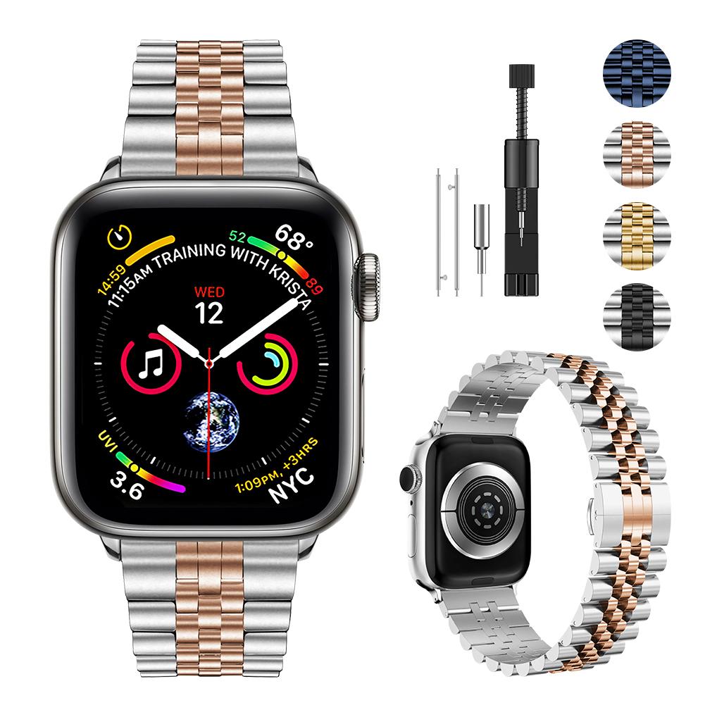 Metal Stainless steel Strap for Apple Watch Ultra 3 2 49mm/11 10 46mm 42mm/9 8 7 45mm 41mm Wristband iWatch 6 5 4 SE 3 44mm 40mm
