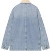 Carhartt WIP SS26 Warren Chore Coat Comfortable Simple Long Sleeve Work Multi Pocket Denim Jacket Unisex Coats I036592-2XN-UR
