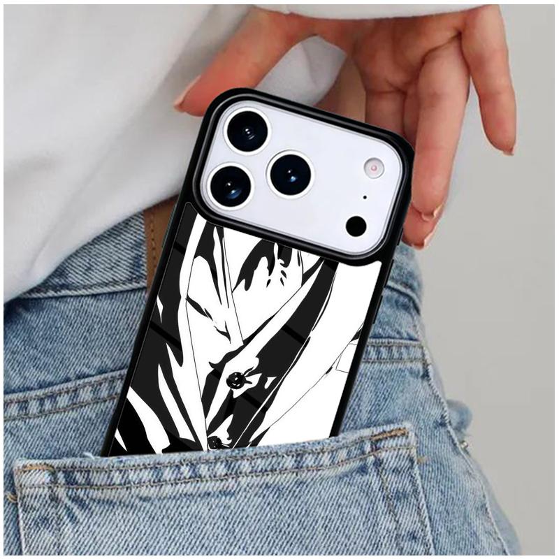 Cool Man Suit Shirt Tie Phone Case for iPhone 16e 15 14 13 12 17 Pro Max Plus Air 17pro Cover Coque