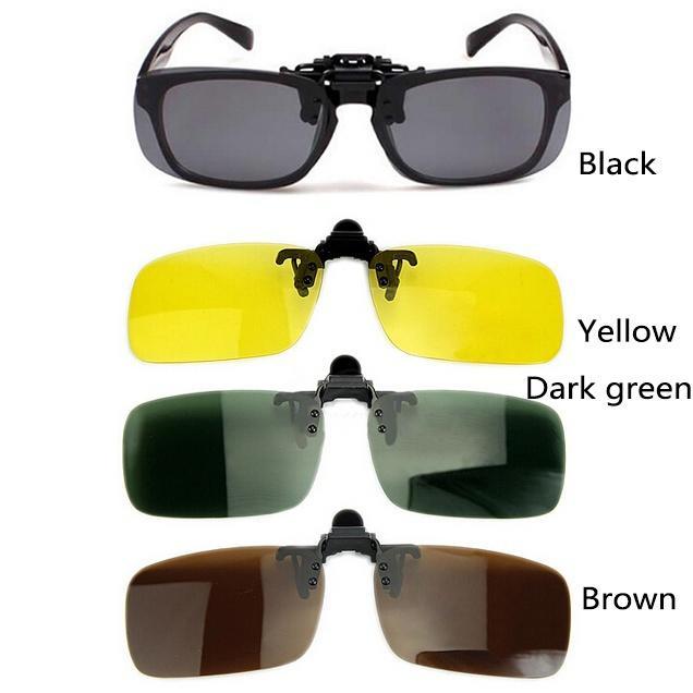 Dooppa Gafas de sol polarizadas con clip para gafas de miop/ía