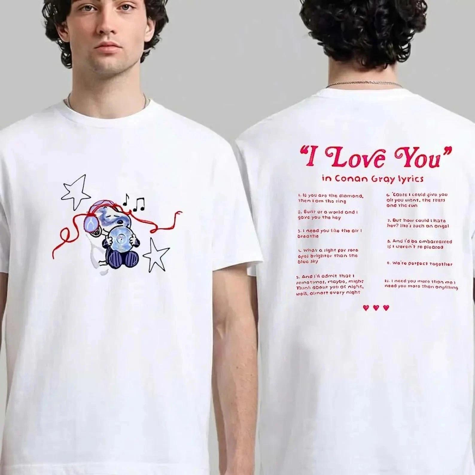 World Tour 2026 Lyric Cute Bear Concert Tee Unisex T-Shirt XL