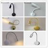 3W LED Flexible Hose Spotlight - Modern Bedside & Study Reading Lamp