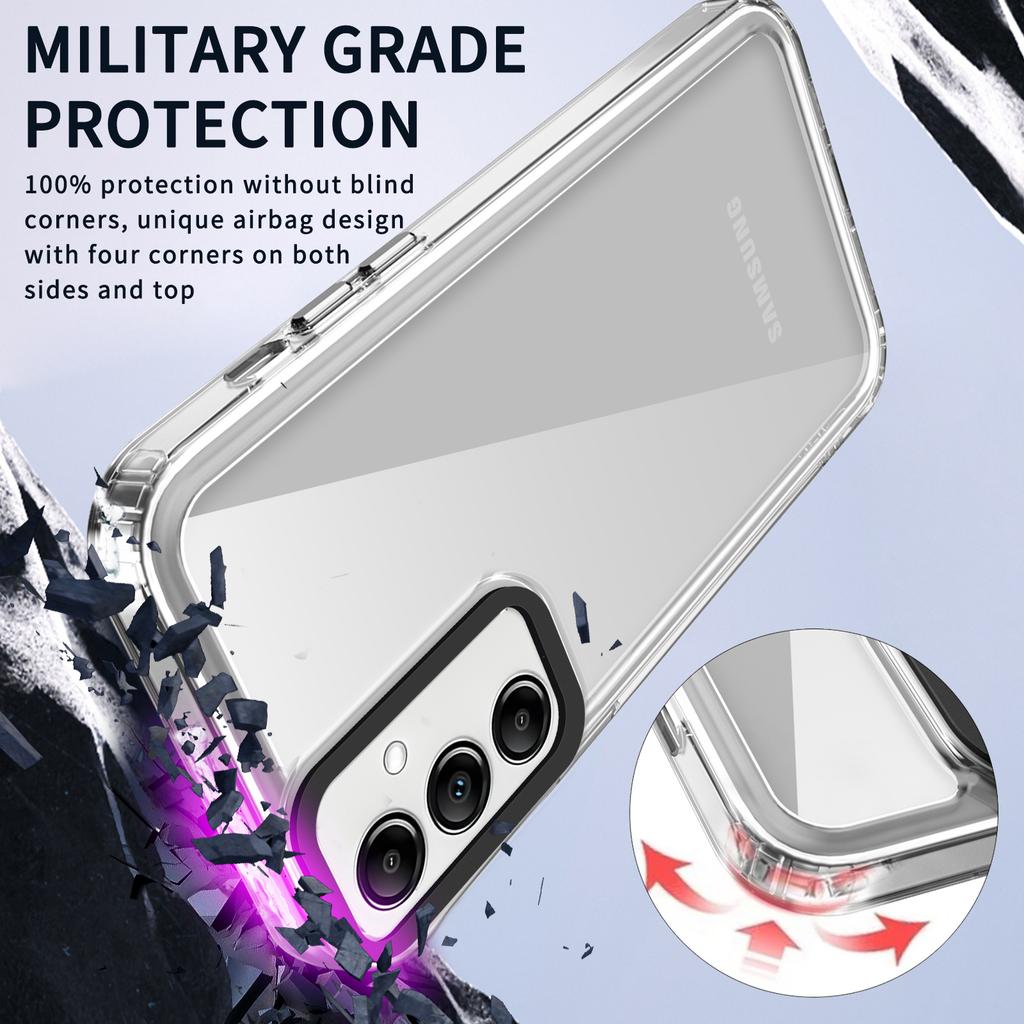 For Samsung Galaxy A35 5G Case Ultra Transparent PC+TPU Phone Cover