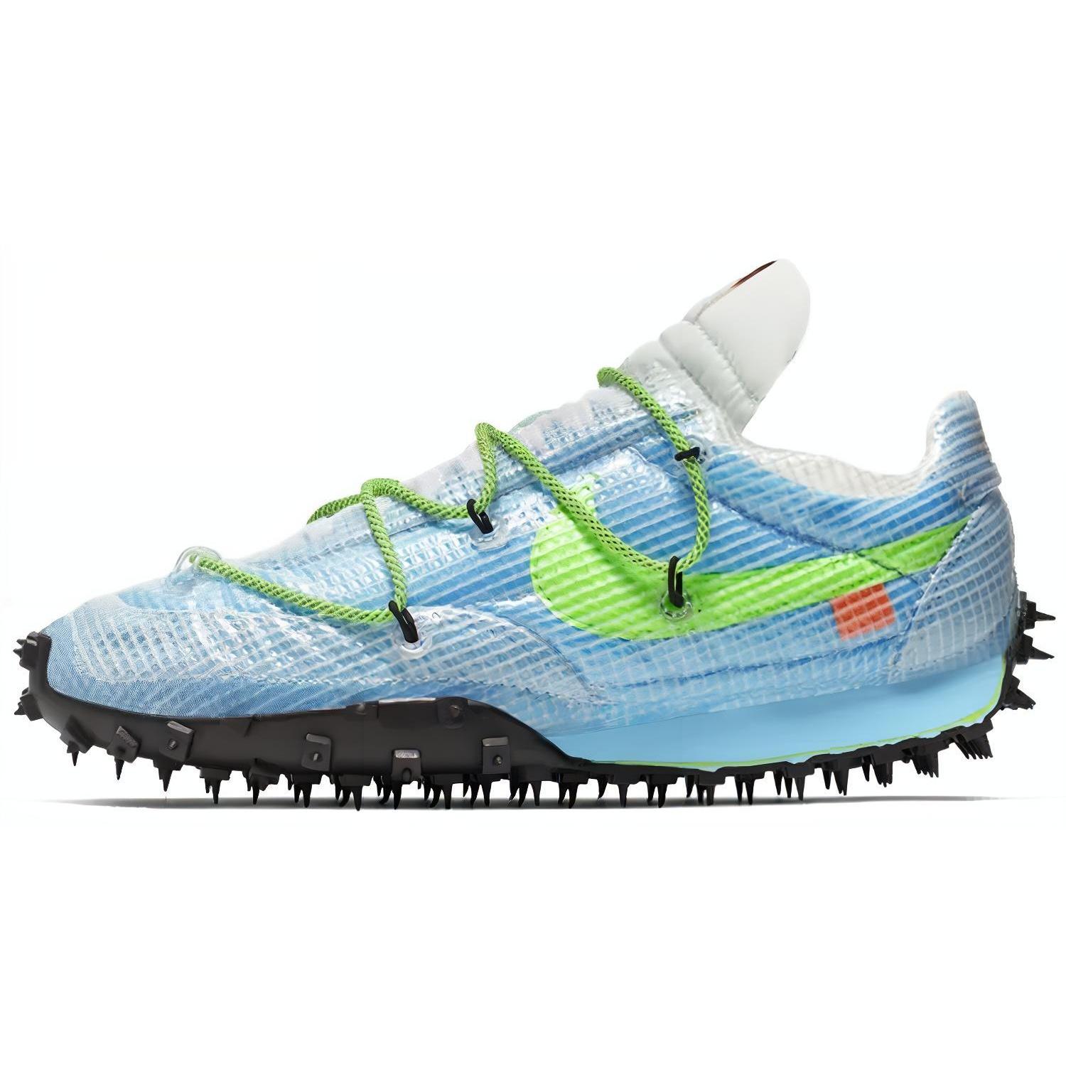 (WMNS) Nike x Off-White Waffle Racer  Vivid Sky  Women s CD8180-400 EU 36