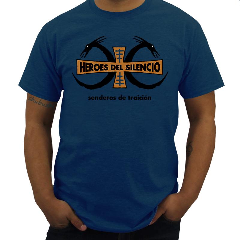 Cotton T-shirt Brand Top Heroes Del Silencio Senderos Bumbury T-Shirt (Sizes S-3Xl) Ready To Ship! Tee Shirt