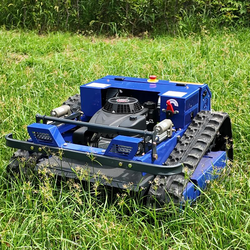 European Spot Industrial Grade Robot Lawn Mower RC Crawler Mower Thickened Body Structure Lawn Mower