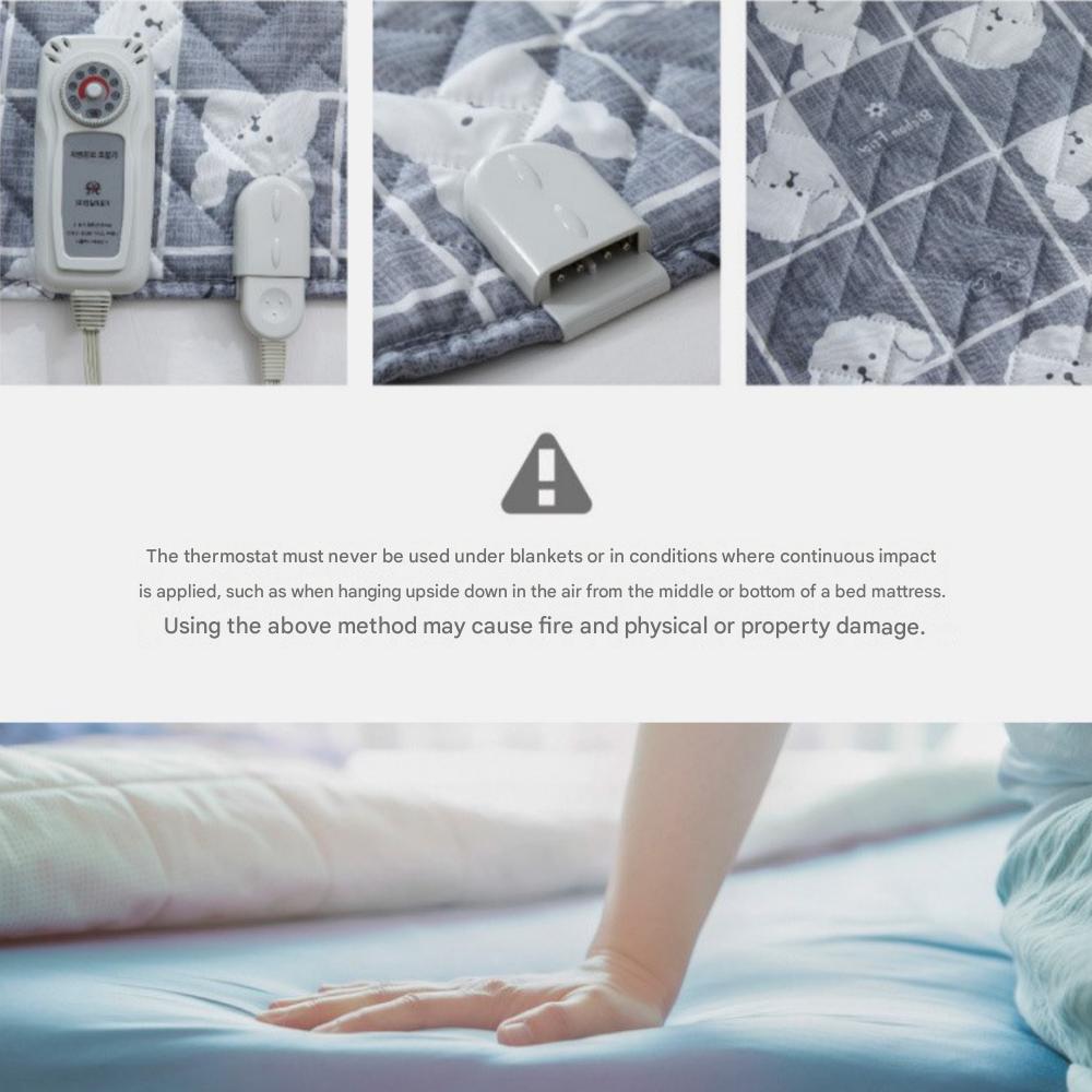 Hanil Medical Equipment Carbon Heating Premium Electric Blanket Bichon HL-203D (22)