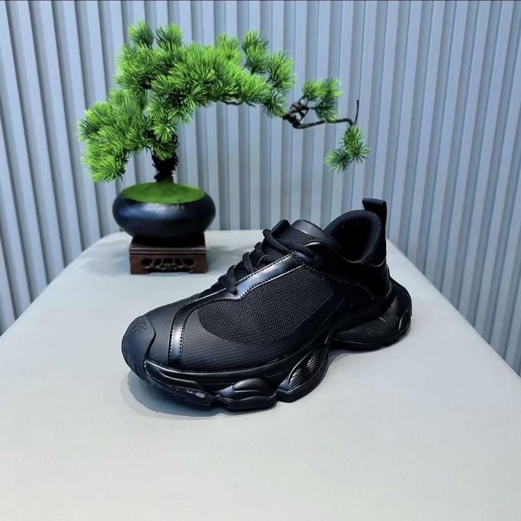 Fashion Man Shoes Heighten Outdoor Casual Platform Sneakers Men's Anti Slip Abrasion Resistant Thick Sole Comfort Breathable Sport Shoes