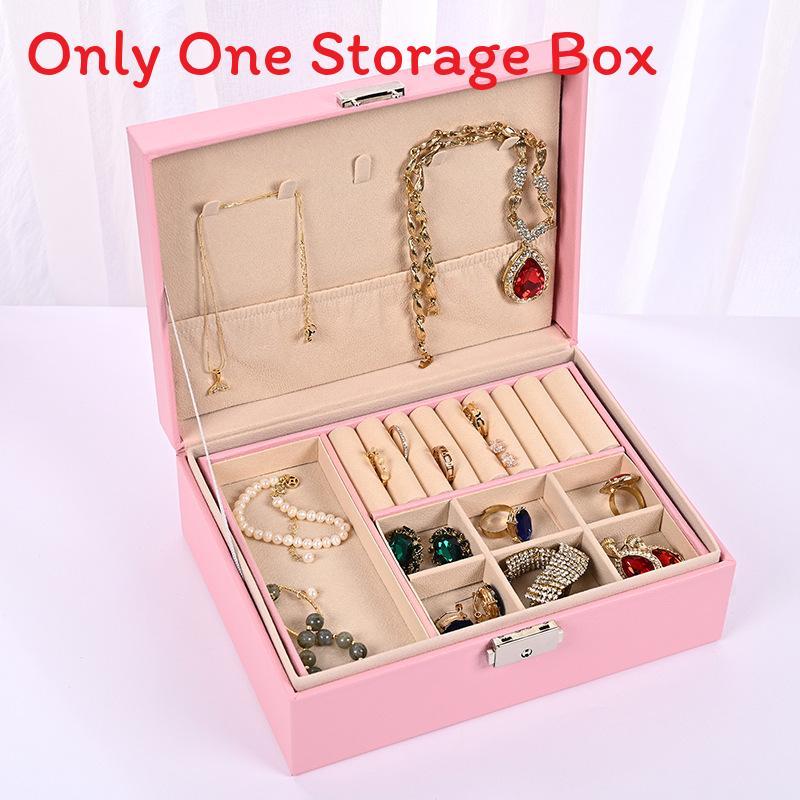 Vintage Jewelry Box High End Exquisite Storage For Necklaces And Earrings For Gift Giving