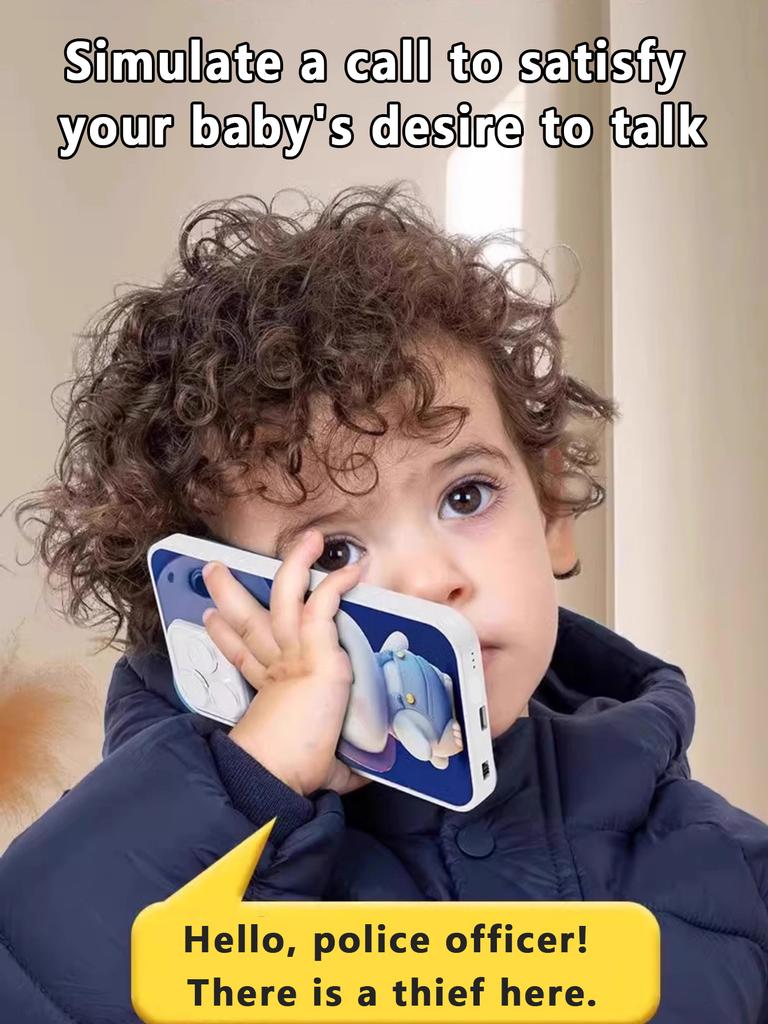 Baby Remote Control Toys Montessori Early Education Mobile Phones for Babies Soft Lighting and Gentle Lullabies Baby Easter Holi