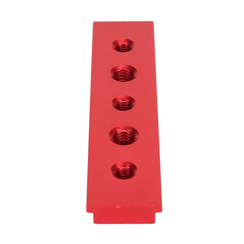 100mm T Slot Miter Track with Holes Aluminum Alloy Woodworking Chute Rail Electric Circular Saw Workbench Fixture