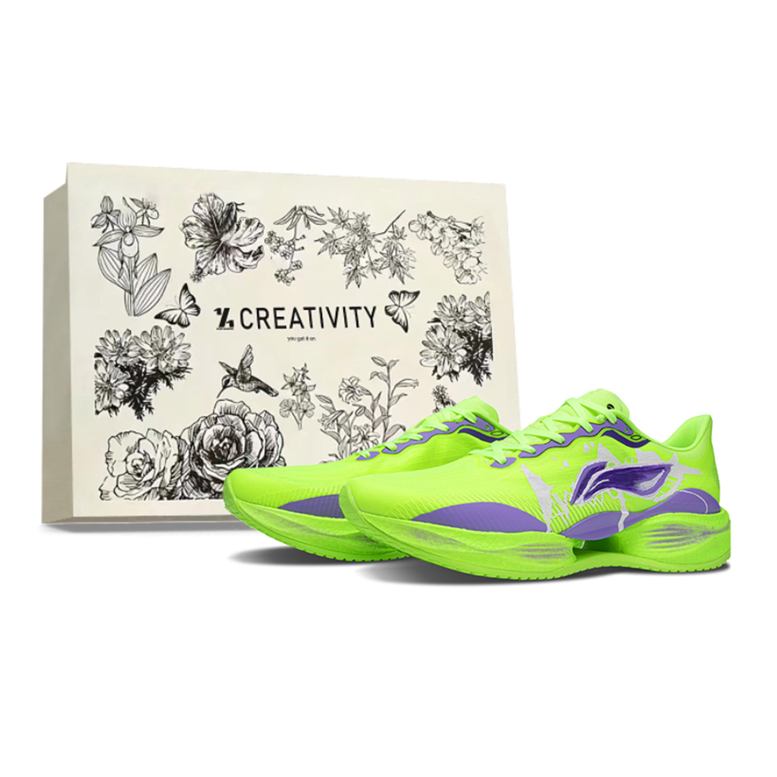 Мужские беговые кроссовки Li Ning Super Light 22 Низкие Зеленые ARBV001-5(Team1104-sbox) 43