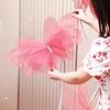 50cm Big Size Wedding Butterfly Ornament Large Simulation Hanging Gauze Butterfly  Wedding Scene