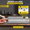 Sausage Stuffer Machine 7L Stainless Steel Sausage Filler Horizontal Manual Sausage Meat Stuffer Machine for Making Hot Dog Sausages Bratwurst