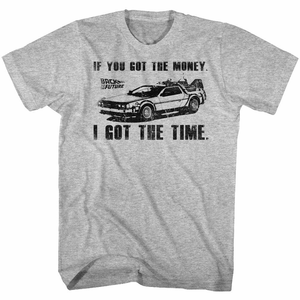 Back To The Future Movie You Got The Money I Got The Time Men T Shirt M