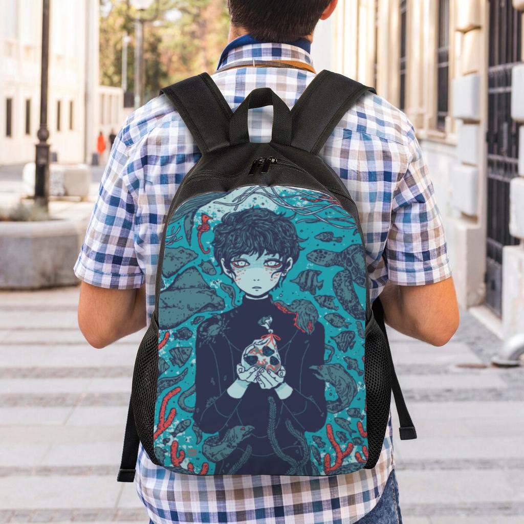 Zaino Omori Omocat Casual Scuola Superiore Lavoro Giornaliero Basil Aubrey Anime Gioco Computer Portatile Borsa a Spalla Regalo