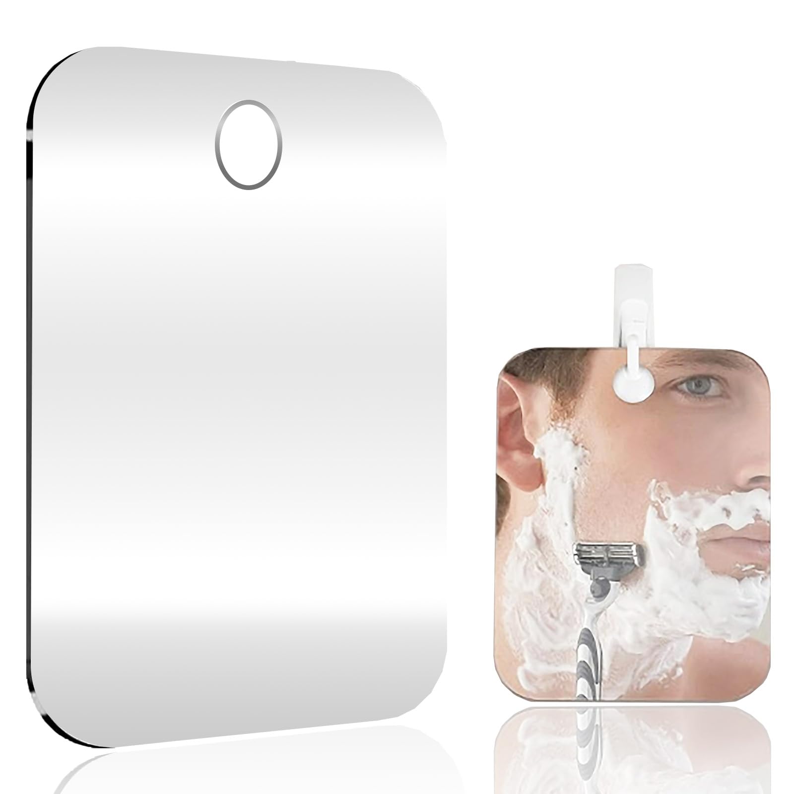 

Unbreakable Bath Wall Makeup Shaving 24cm x Bathroom Bath Bath ONE-K Anti-fog mirror, mirror, mirror, mirror, mirror, mirror, Anti-fog (Mirror size