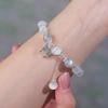 Butterfly Cat's Eye Stone Bracelet, Unique Design, Moonstone Bead Bracelet, High-End Jewelry, New Style for Women