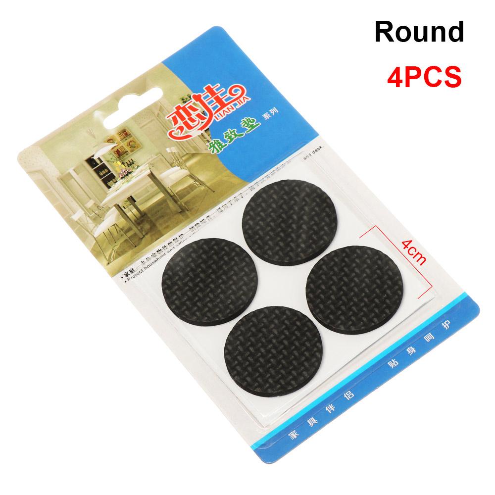 Geometric Shape EVA Furniture Leg Pads Thickening Anti Noisy Anti-slip Mat Self-adhesive Bumper Chair Fittings Floor Protector