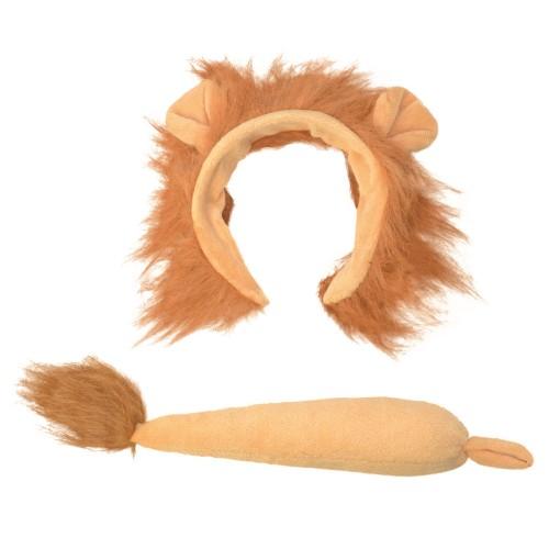 Bristol Novelty Childrens/Kids Lion Ears And Tail Accessories Set