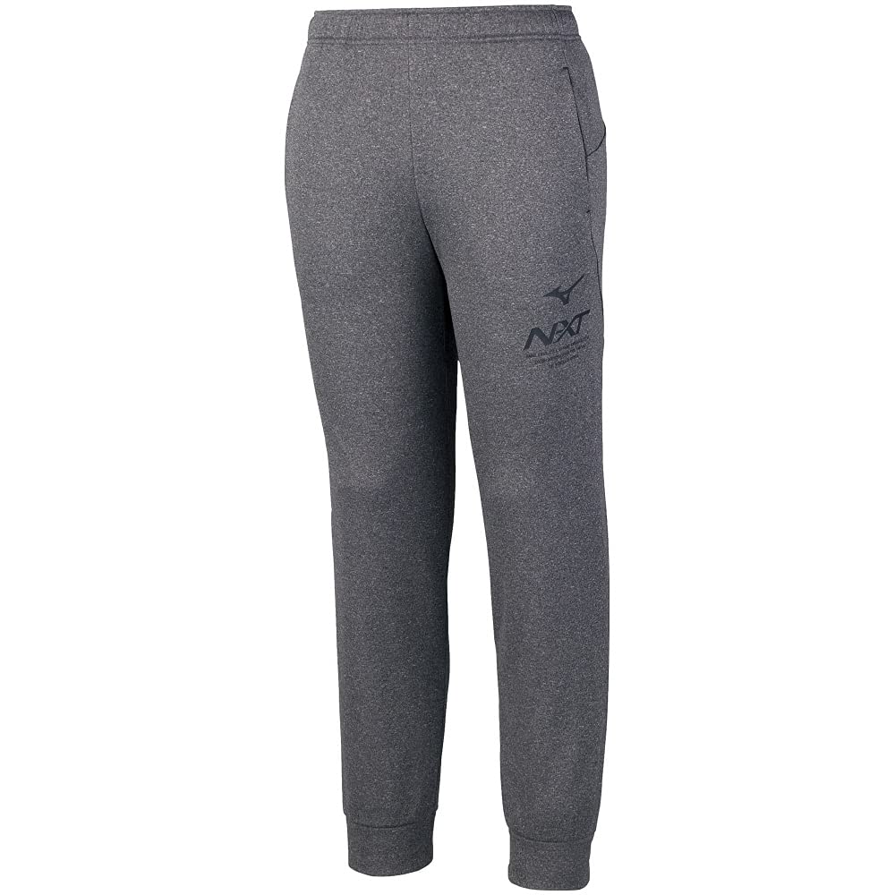 

Mizuno Training Wear Sweatpants Gray Size M N-XT (Fleece Lined), 32JD1760, Heather,