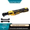 Rechargeable Lithium Battery 90-Degree Ratchet Wrench for Auto Repair and Construction