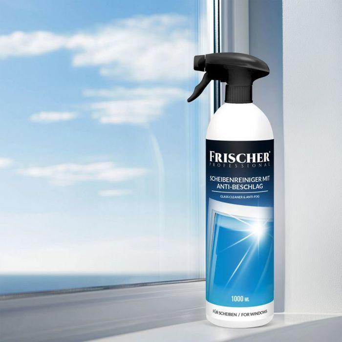 Produit nettoyage pour les vitres Frischer - FR002331000 - Nettoyant pour vitres avec fonction anti-vapeur 1l