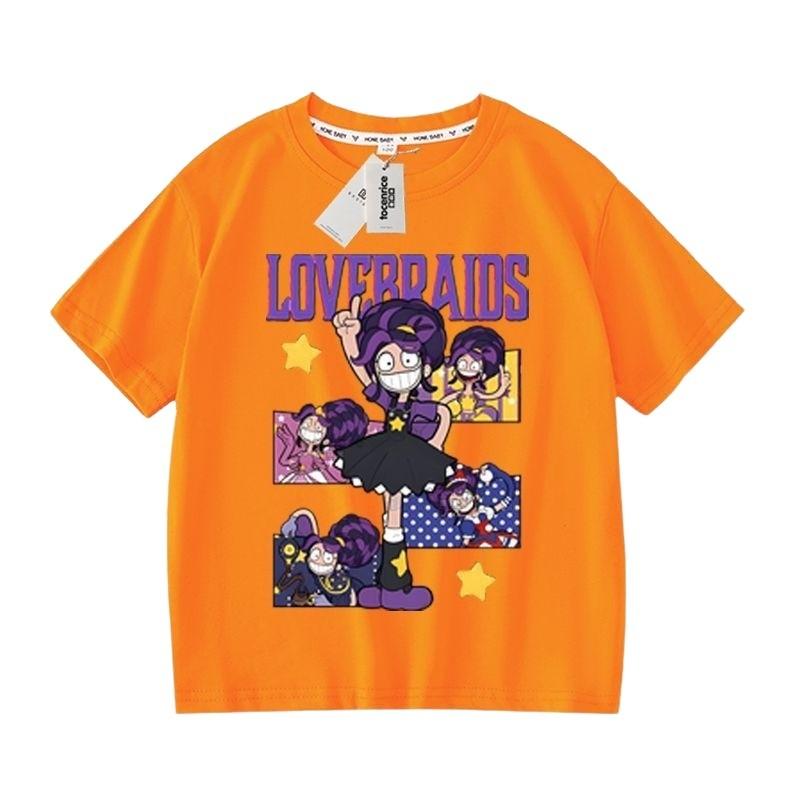 Kids Girls Lily Lovebraids Printed Short Sleeves T-Shirt Top