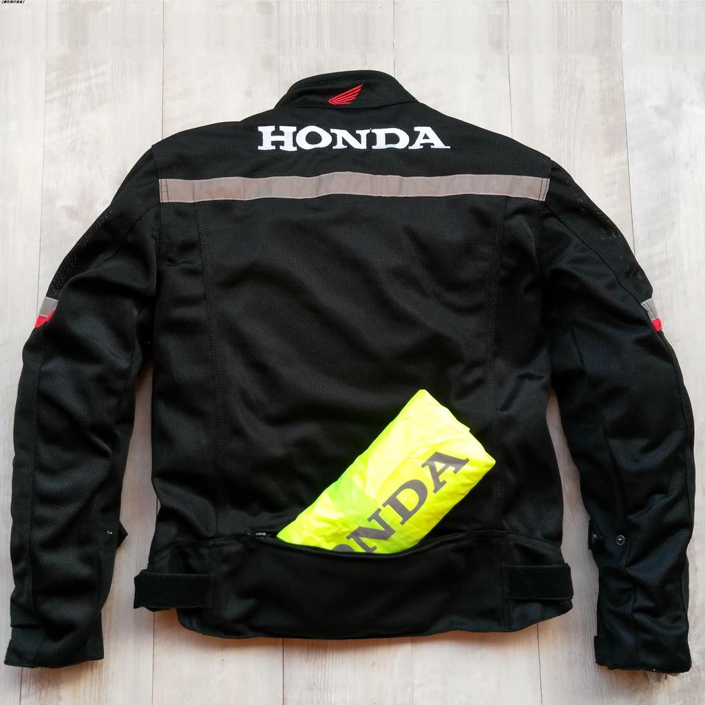 2025 New Honda Motorcycle Jacket with CE Body Armor Racing Motorbike Jackets Men Women Riding Wear-resistant Moto Clothing