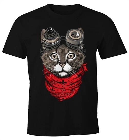 

Мужская футболка Cat Cat Steam-Punk Moonworks- S