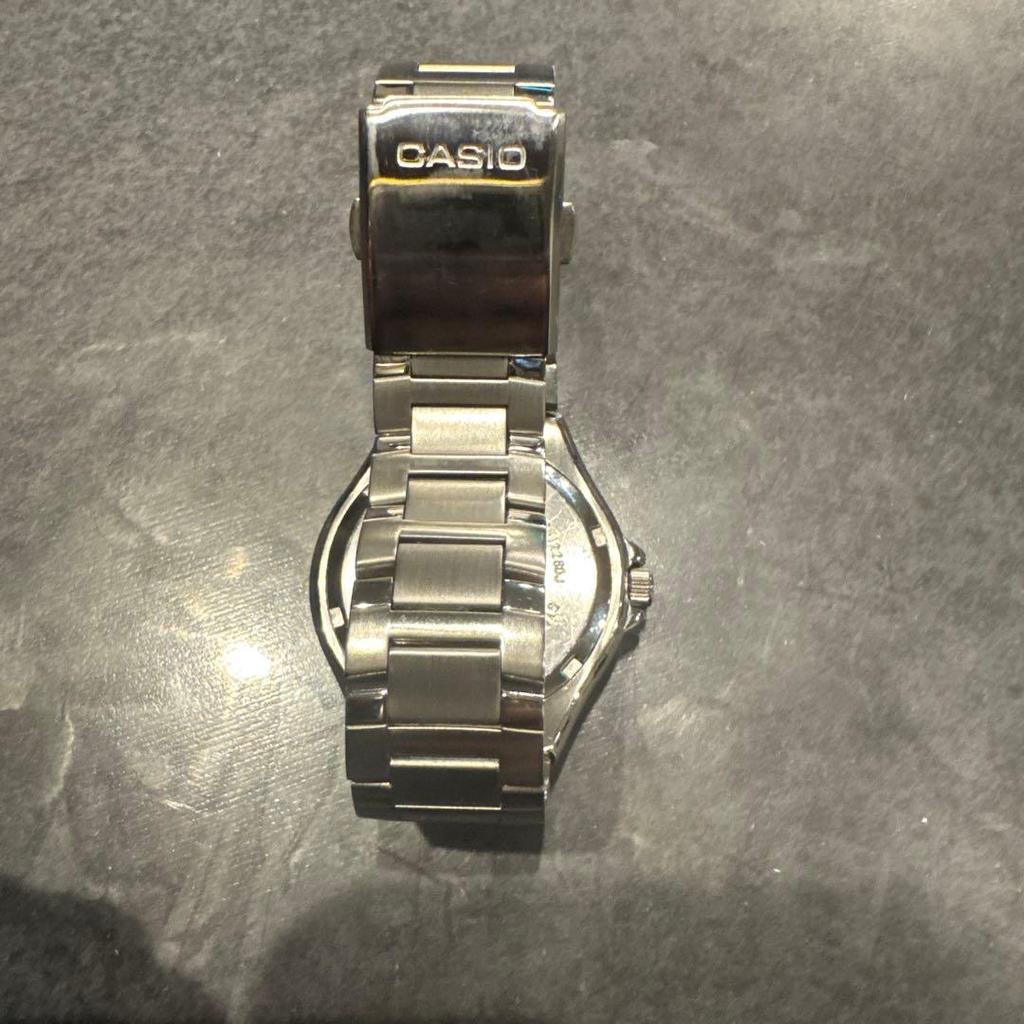Used Casio CASIO ANALOG QZ Blue MTP-1228DJ