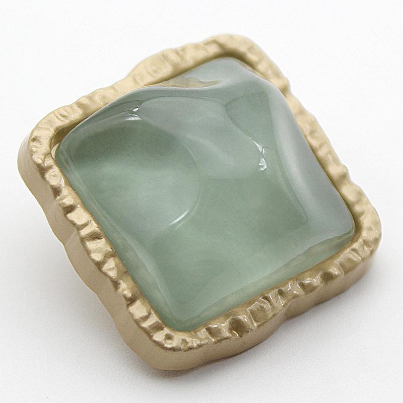 Vintage Metalen Schachtknopen Vierkant Rond Voor Winterjas Decoratief Vervangen Doe-Het-Zelf Knutsels Benodigdheden Naaiversiering 6 stuks/lot