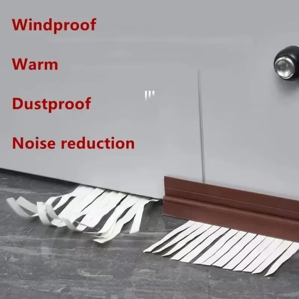 Insect Prevention Draught Excluder Self-adhesive Under Door Draft Stopper Door Bottom